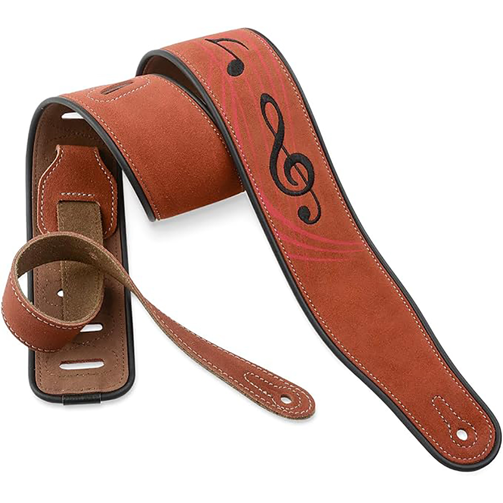 Musical Instrument Bass - Wytrzymały skórzany pasek do gitary, pasek