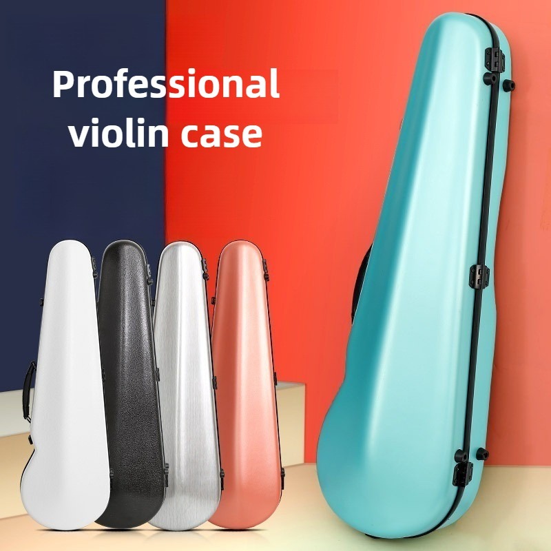 Violin Musical Instrument - Etui na skrzypce z włókna węglowego,