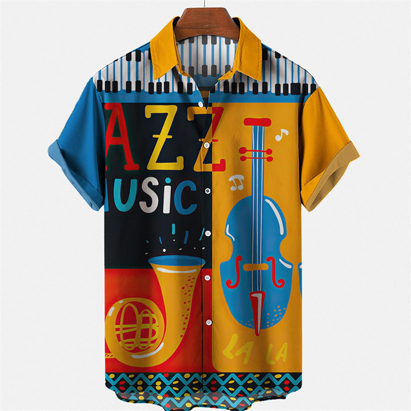 Musical Instrument Hawaiian - Gitara na instrumencie muzycznym z nadrukiem