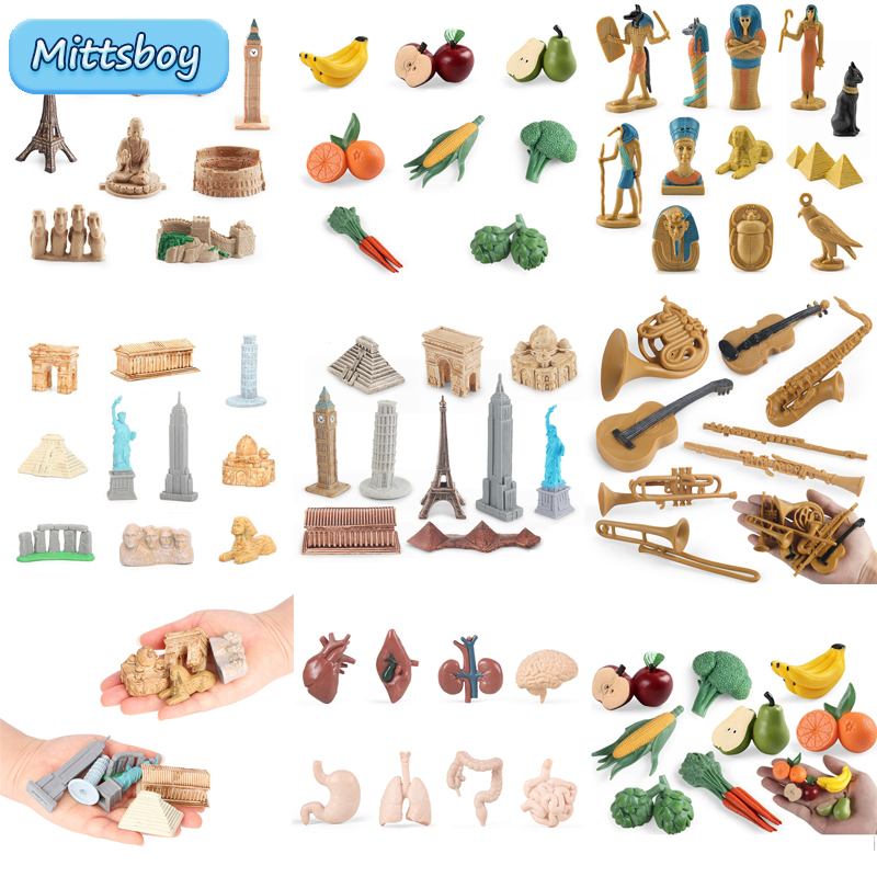 Musical Instrument Game - Montessori zabawka matematyczna symulacja Model budynku