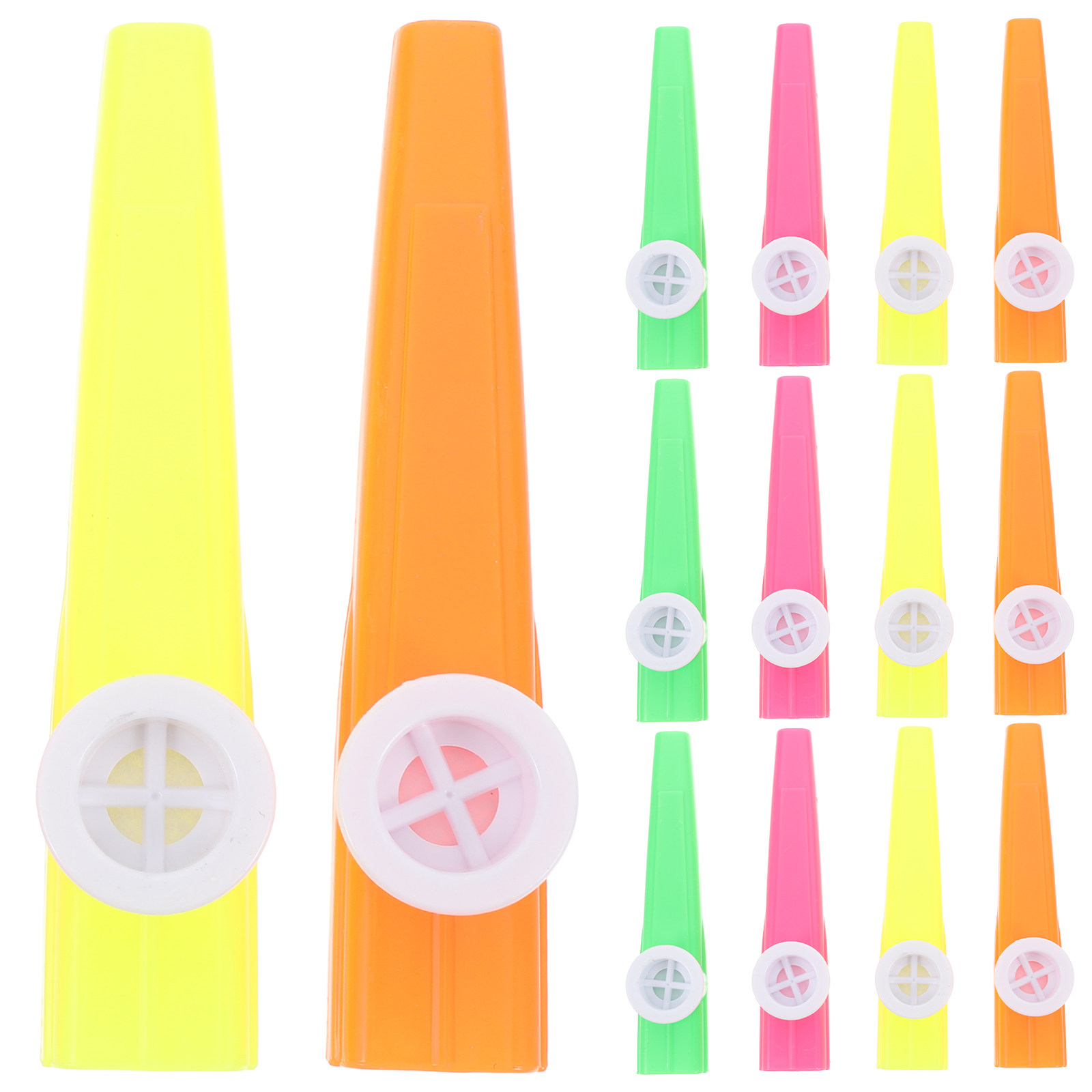 Musical Instrument Kazoo - 24 szt. Plastikowe Kazoo w Różnych