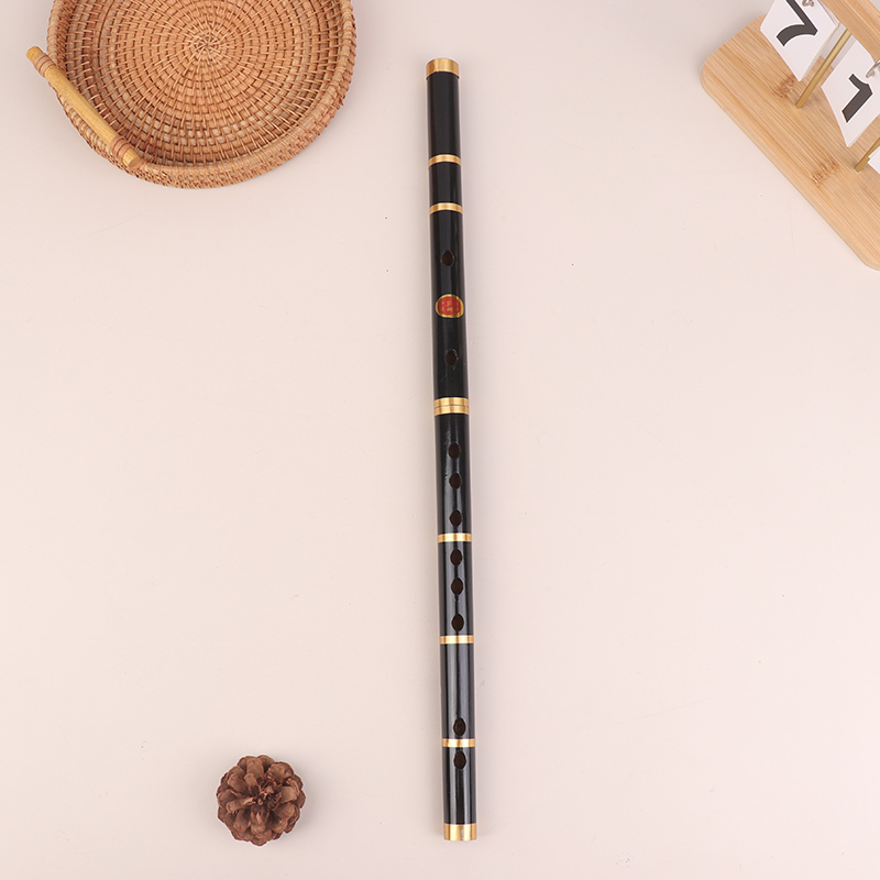 Musical Instrument Lute - Nowy 6-otworowy bambusowy flet w stroju