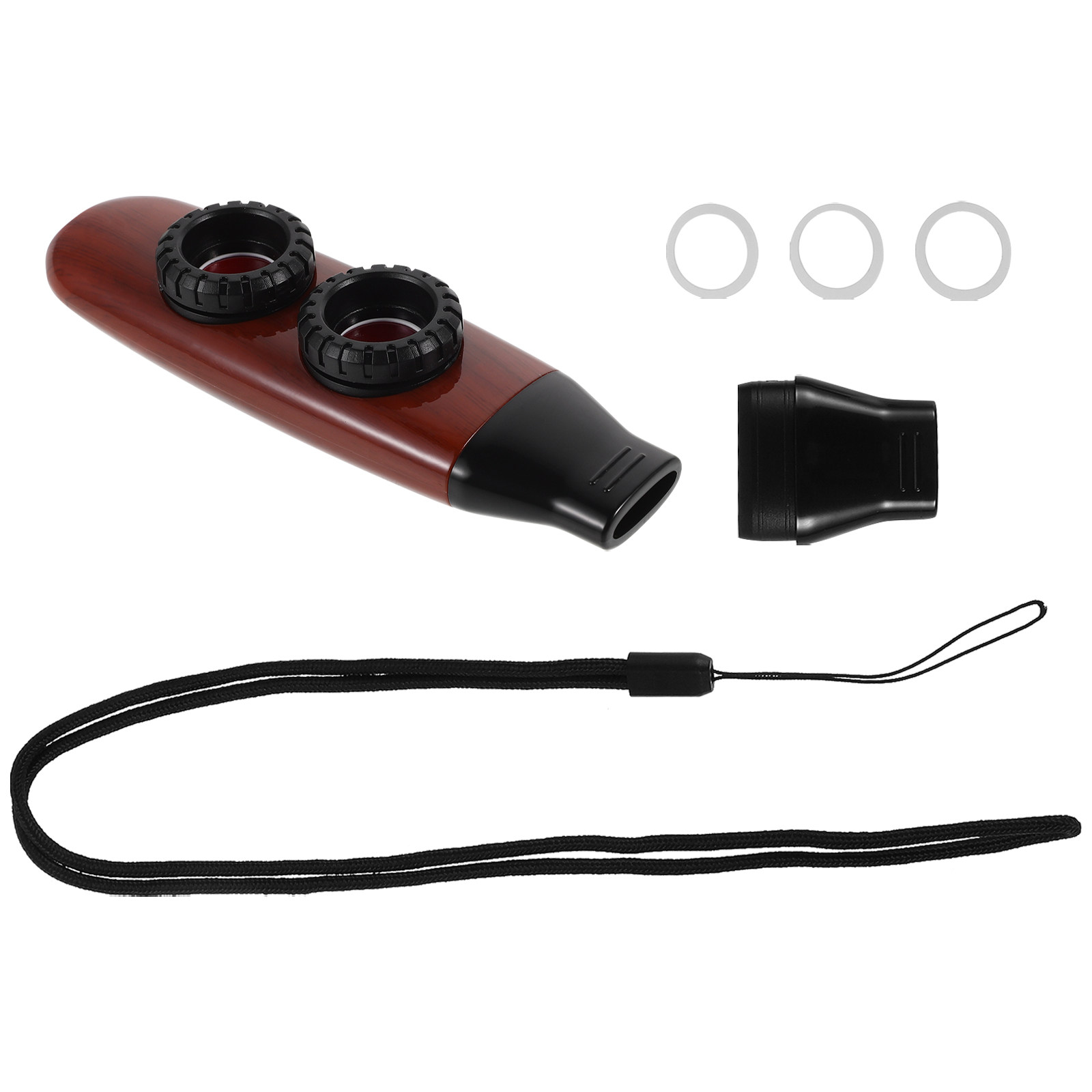 Musical Instrument Kazoo - 1 Zestaw Kazoo z Podwójnym Otworem,