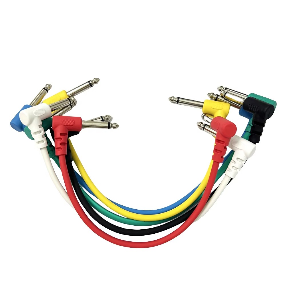 Musical Instrument Bass - 6 szt. Kabel audio do audio
