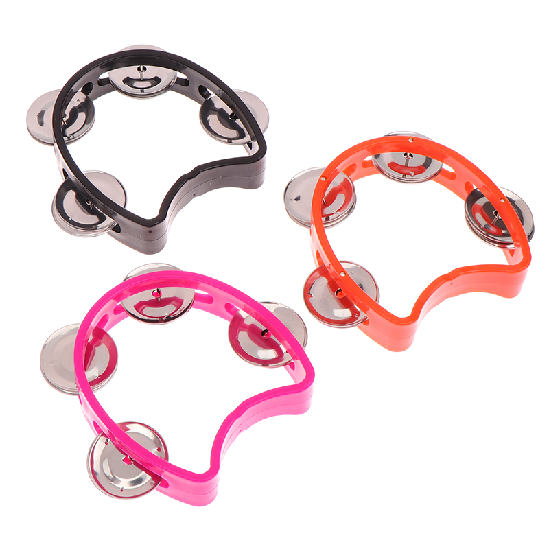 Musical Instrument Game - Tamburyn do przedszkola, metalowe dzwonki, plastikowa