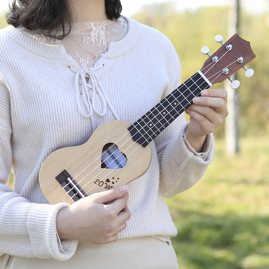 IRIN 17-calowe ukulele z drewn – Musical Instrument Hawaiian recenzja i cena
