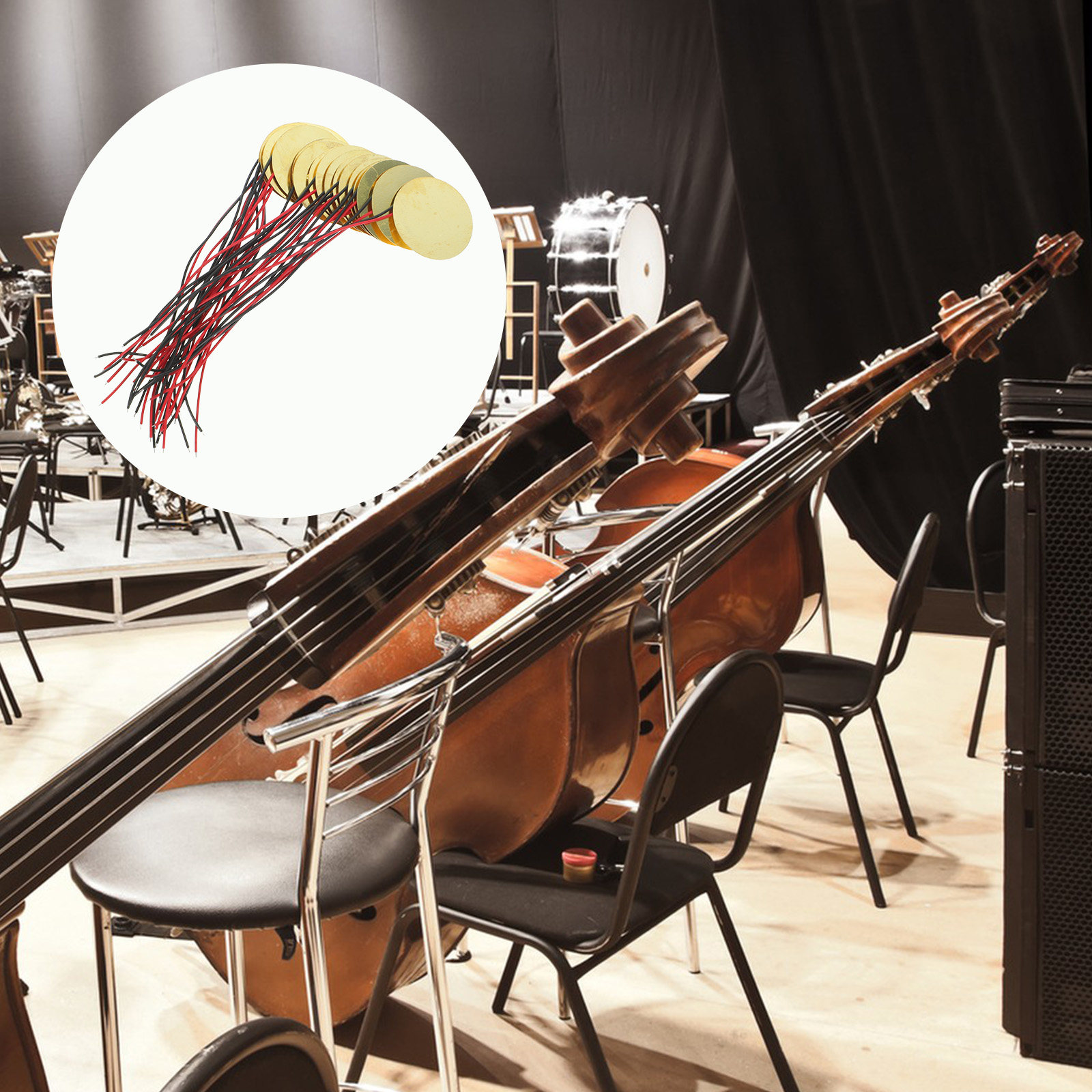 20 szt. piezoelektrycznych dys – Violin Musical Instrument recenzja i cena