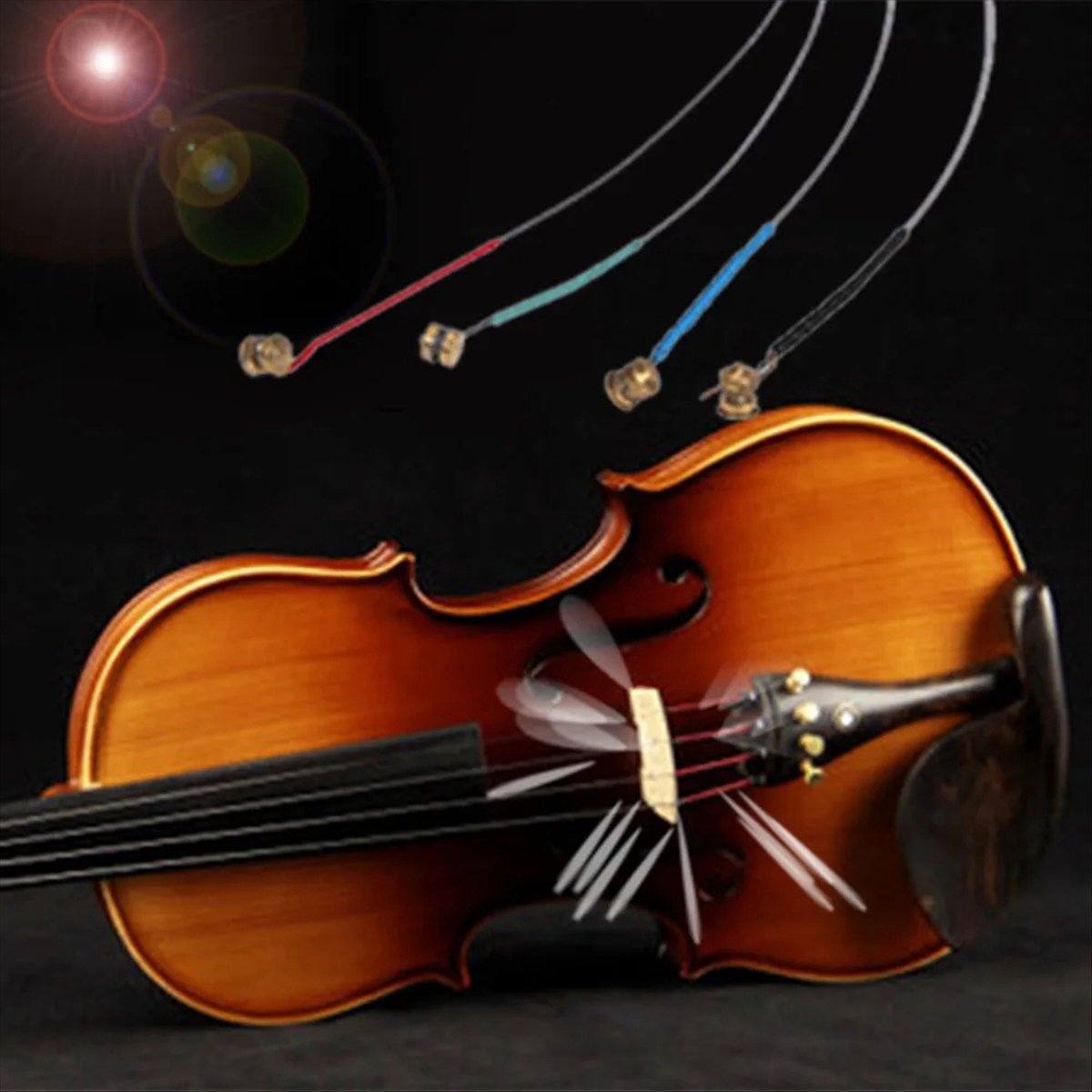 Struny do skrzypiec ABPF 4/4 P – Violin Musical Instrument recenzja i cena