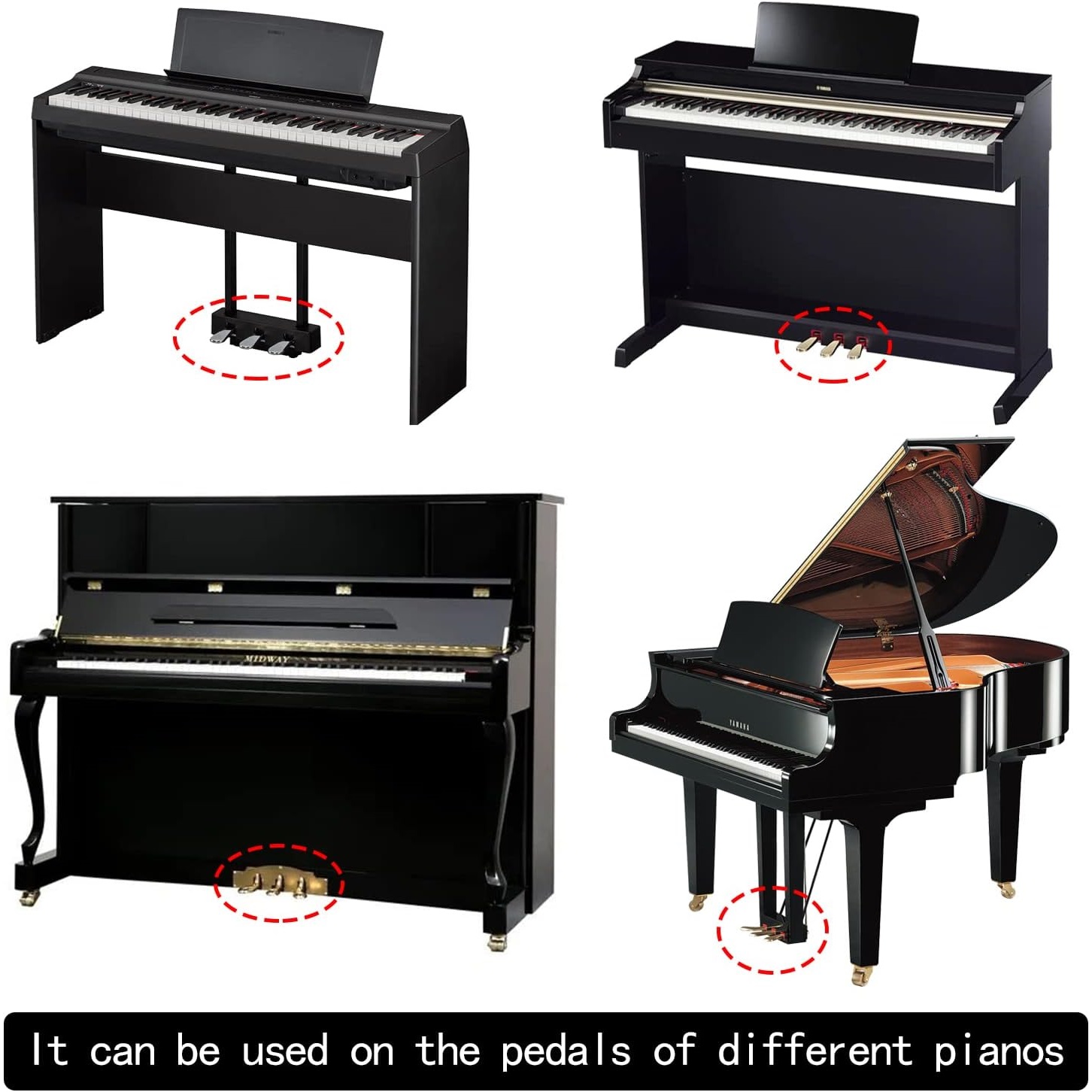 Pokrowce na pianino Nakładki n – Musical Instrument Like Piano recenzja i cena