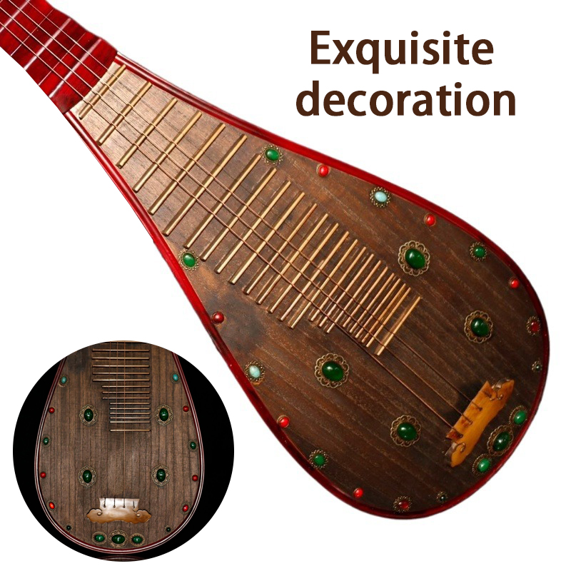 Pipa z drewna paulowni 104 cm  – Musical Instrument Lute recenzja i cena