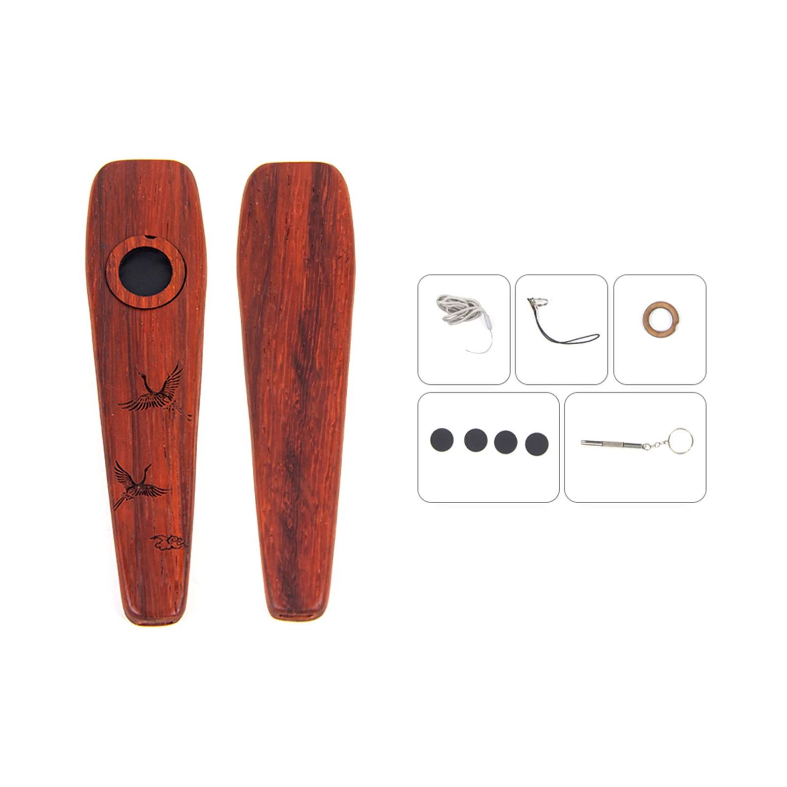 2025 Nowy drewniany zestaw pre – Musical Instrument Kazoo recenzja i cena